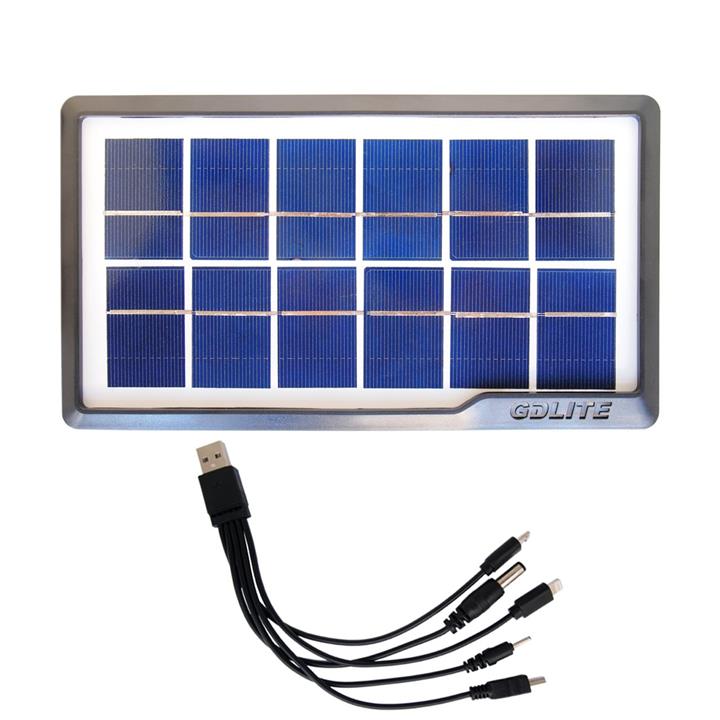 شارژر خورشیدی جی دی لایت مدل GD-045wp GD Lite GD-045WP Solar Charger